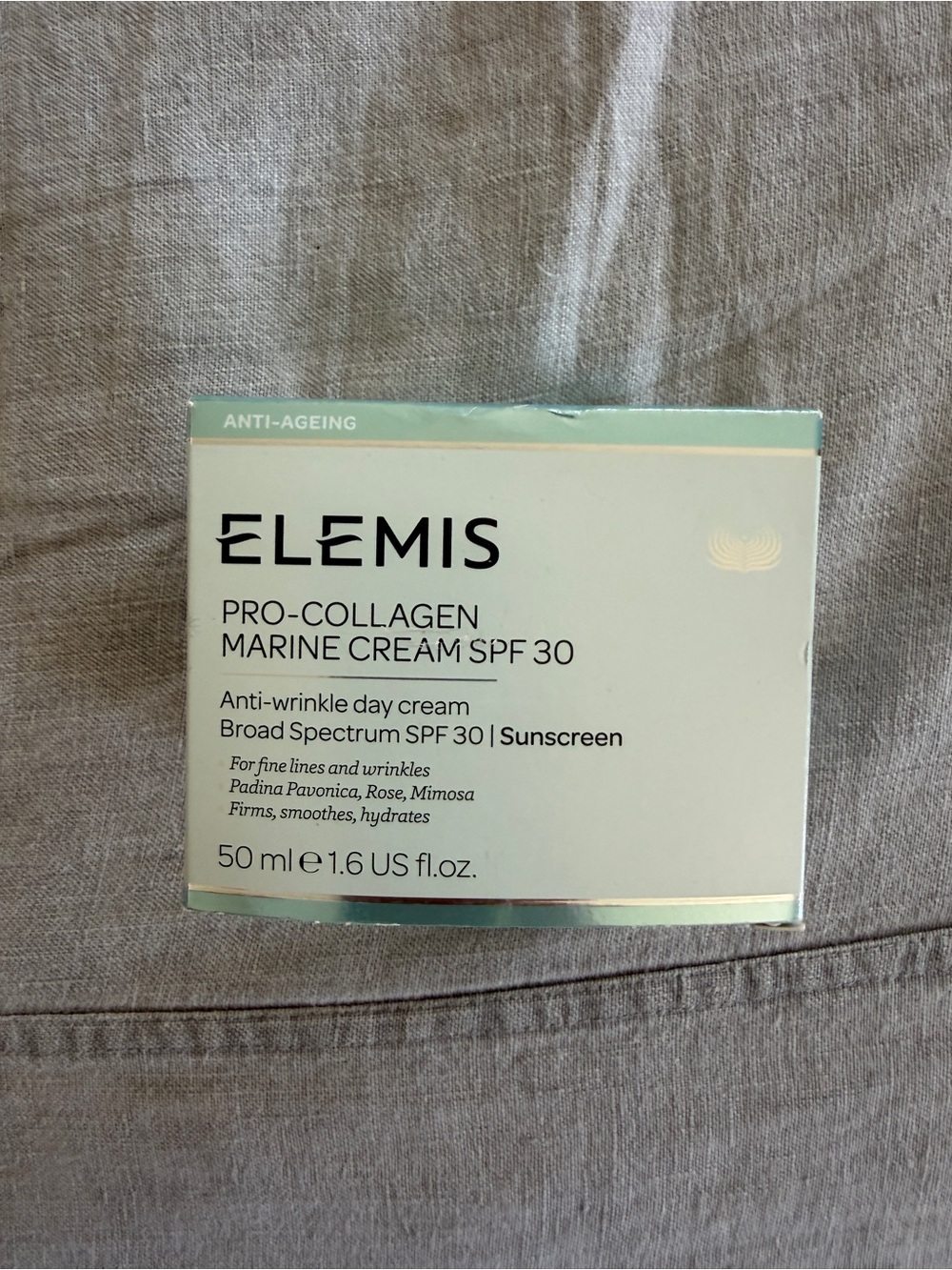 ELEMIS Pro-Collagen Marine Cream SPF 30 - White with Mint Accents